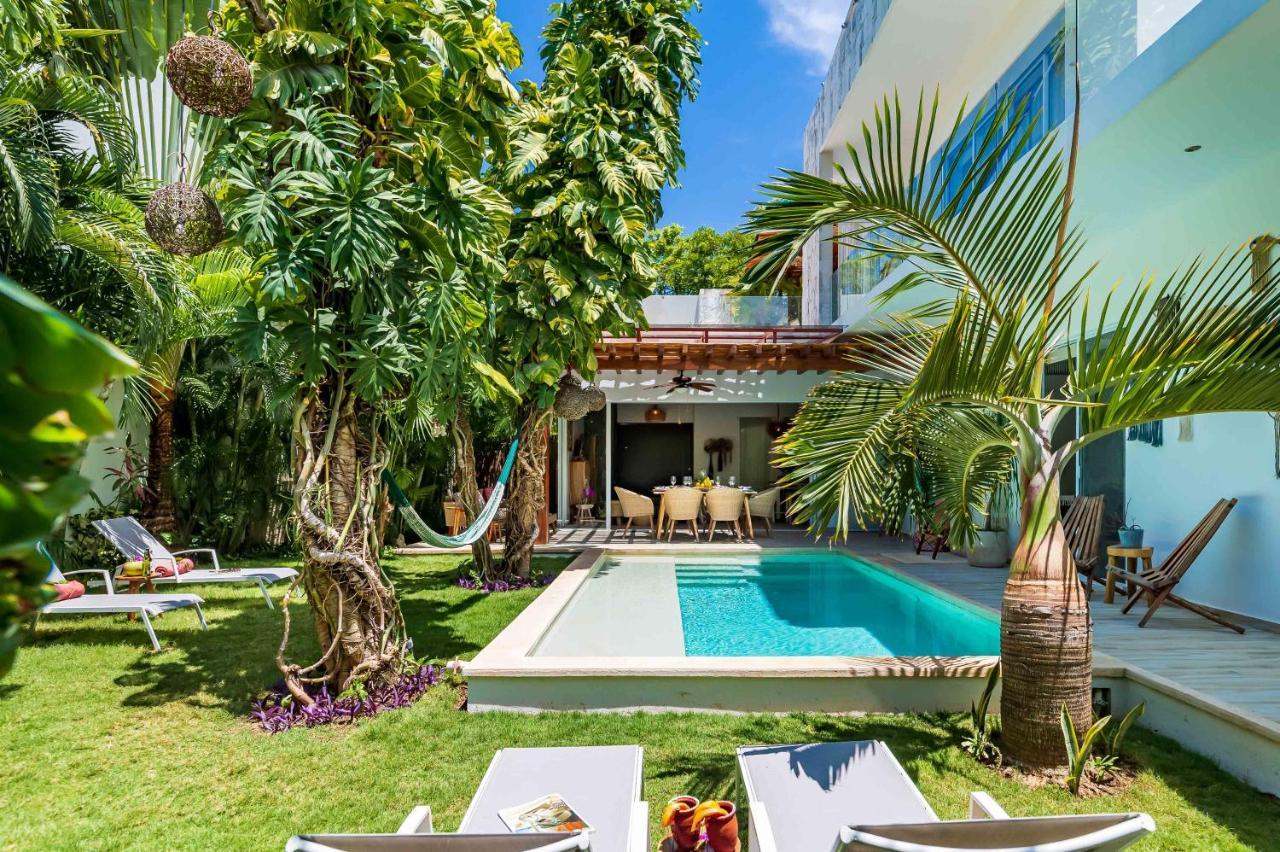 Chic & Mexican Villa, A True Oasis Pool, Security 툴룸 외부 사진