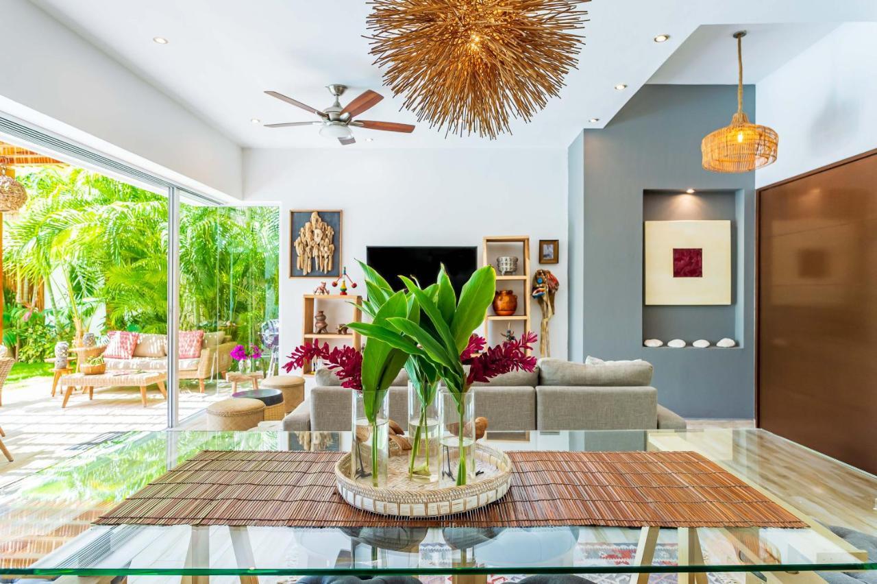 Chic & Mexican Villa, A True Oasis Pool, Security 툴룸 외부 사진